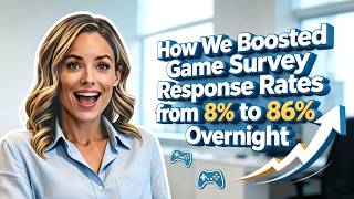 How We Boosted Game Survey Response Rates from 8% to 86% Overnight