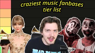 Ranking Swifties, Juggalos, Cry Babies and More on the Craziest Music Fanbases Tier List