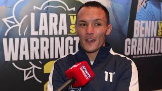 'WHAT THE F*** AM I SUPPOSED TO DO?' -JOSH WARRINGTON DOESNT HOLD BACK, VERY HONEST ON LARA REMATCH