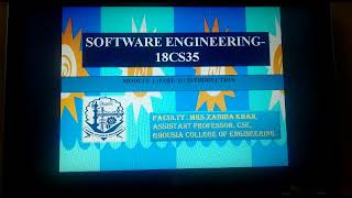 Software Engineering (18CS35)