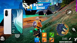 FORTNITE MOBILE GAMEPLAY CHAPTER 5 MI 11X PRO | ADAMAS | FORTNITE MOBILE ANDROID GAMEPLAY 2024