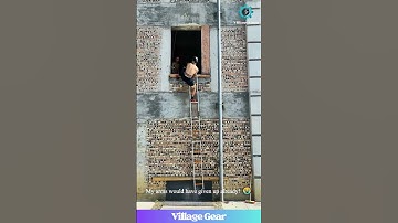 My Arms Are Tired Just WATCHING This! 😂 This Spider-Man Ladder Climb is a BIG Nope For Me! #workout