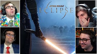 YOUTUBERS REAGINDO A STAR WARS ECLIPSE no the game awards 2021