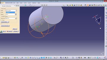 catia tutorial 2:pocket tool function