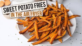 Air Fryer Sweet Potato Fries [Quick & Easy]