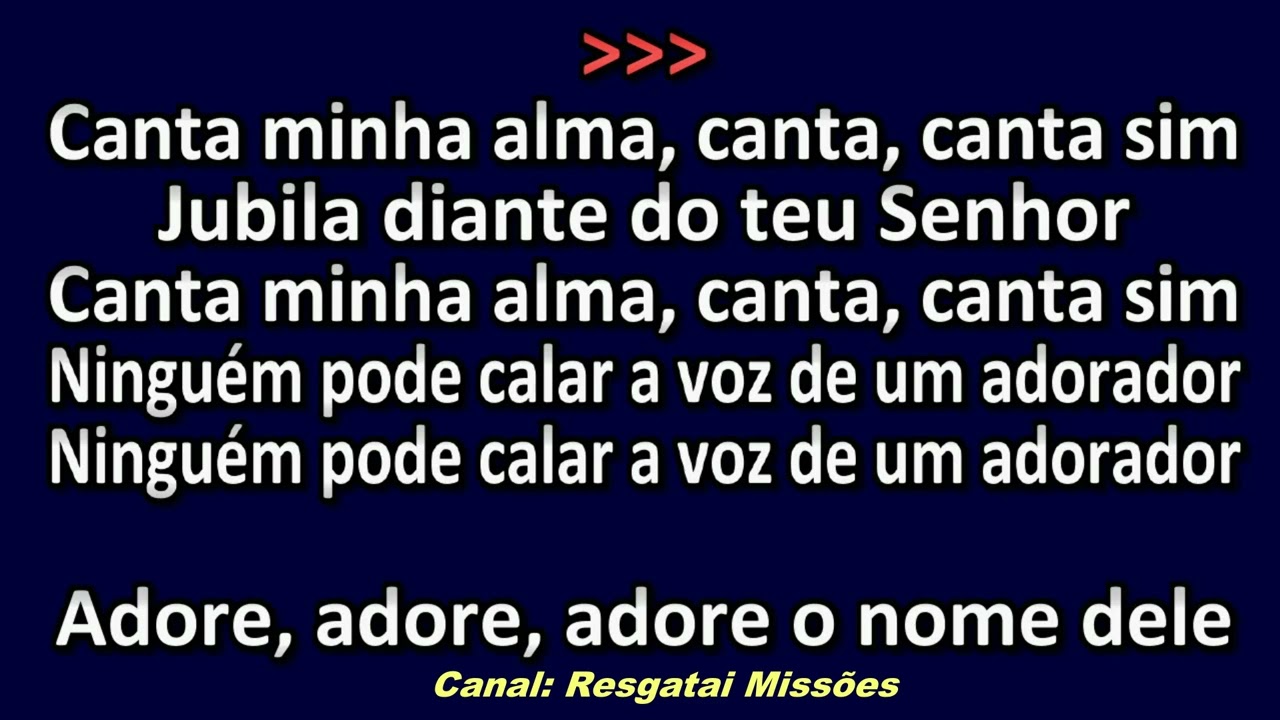 Wagner Santos - Ninguém Pode Calar Um Adorador - Playback - Karaokê