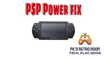 Replace faulty charging port on Sony PSP