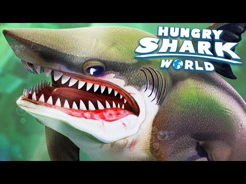 MEGALODON NOVO TUBARÃO! - Hungry Shark World #34 (HSW) - MEGALODONTE!