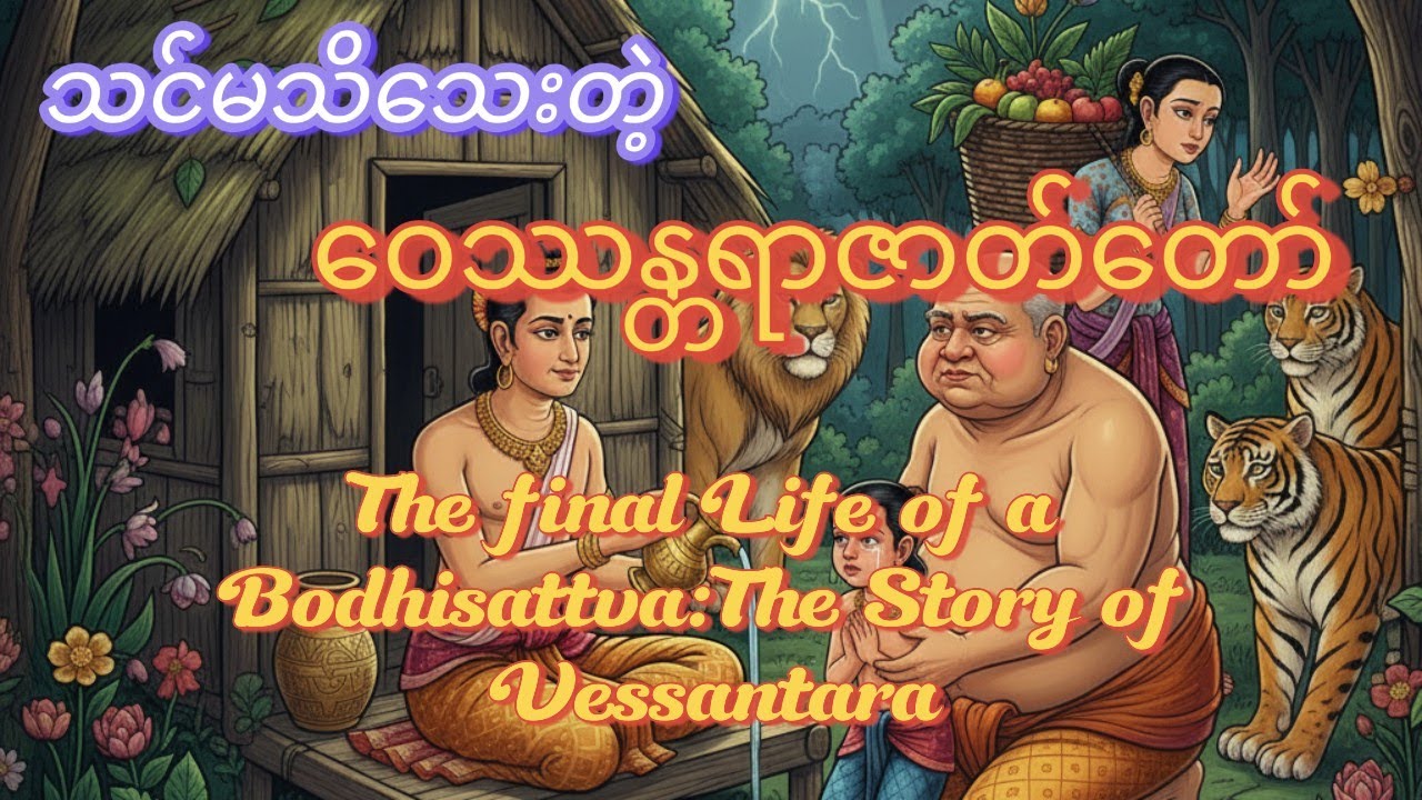 ဇာလီနဲ့ကဏ္ဍာစိန် ဝေဿန္တရာကို မုန်းခဲ့လား(The Final Life of a Bodhisattva: The Story of Vessantara)