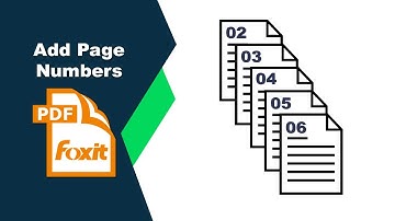 How to Start Page Numbering from Number 2 in Foxit PDF Editor