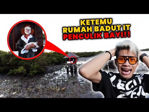 AKHIRNYA DRONE MEREKAM RUMAH BADUT IT SI PENCULIK BAYI!!