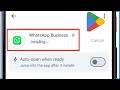 Play Store Installing Stuck | How To Fix Google Play Store Stuck At Installing
