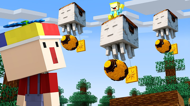 J’ai Utilisé les HAPPY GHAST de Minecraft pour DÉTRUIRE le Monde de mon POTE !