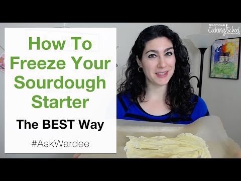 How To Freeze Sourdough Starter - The BEST Way | #AskWardee 059