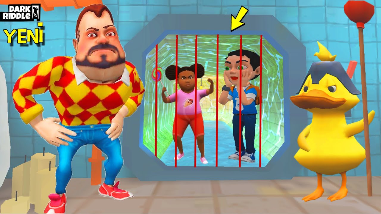YENİ MACERA - DARK RİDDLE HERKESİ UZAYA KAÇIRDI 😱 Dark Riddle Güncelleme