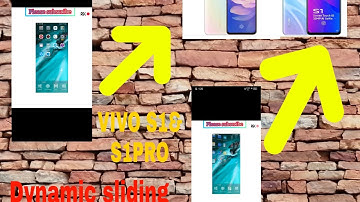 HOW TO CHANGE DYNAMIC SLIDING EFFECTS FOR VIVO S1PRO AND S1