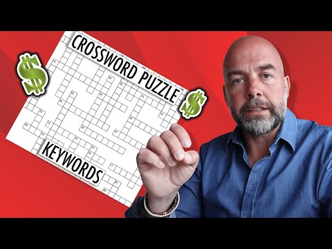 Crazy Crossword KDP Puzzle Books - Niche Analysis Keywords And More To Make Money At Home