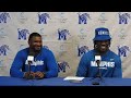 Football Mario Anderson Jr And Chandler Martin Press Conference October 20 2024