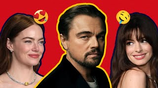 CELEBRIDADES BABANDO NO LEONARDO DICAPRIO E DEIXANDO ELE SEM GRAÇA!