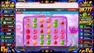 New Candy Game on 1xBet & Megapari | Candy Fiesta Deluxe Slot Gameplay & Game review  screenshot 4