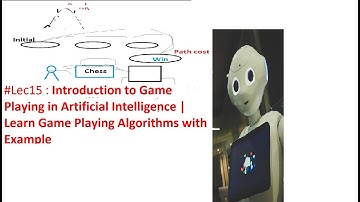 #Lec15 Introduction to Game Playing in Artificial Intelligence |Learn Game Playing Algorithms Ugcnet