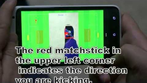 Hand and Foot Gesture Interaction for Handheld Devices