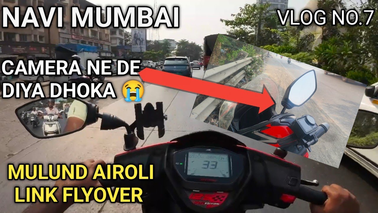 CAMERA NE DE DIYA DHOKA🥲||NILESH VLOGS||VLOG NO.7 #vlog #viral #india #bike #ride #motovlog #mumbai 