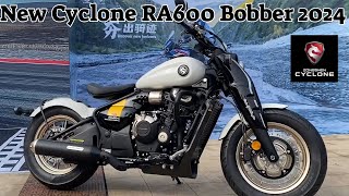New Look of Cylclone RA series | Single-seat Bobber | New Cyclone RA600 Bobber 2024 screenshot 4