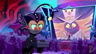 Hazbin Hotel Season 2 but just Sir Pentious broadcasting from Heaven.