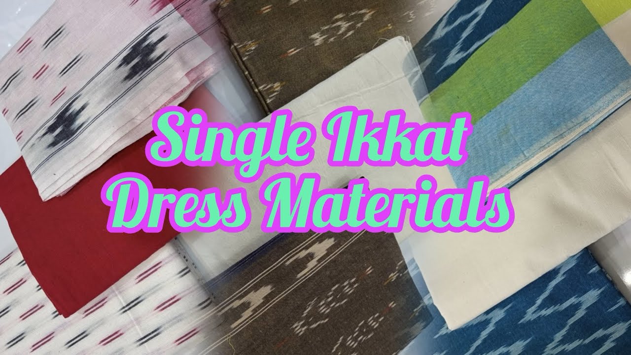 Ikkat Dress Materials 