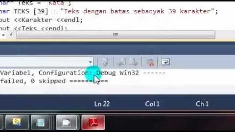 Tutorial Bahasa Pemrograman c++ (MODUL 2)