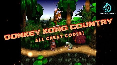 Donkey Kong Country (snes) | All cheats |
