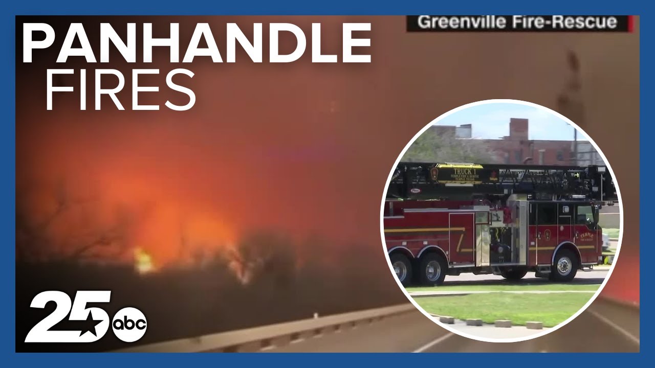 Central Texas firefighters head to panhandle to help fight wildfires ...