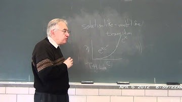 Classes in Polymer Dynamics - 22 Viscosity