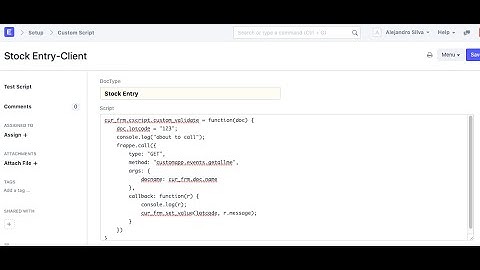 18. Custom Scripting Part1 -  ERPNext