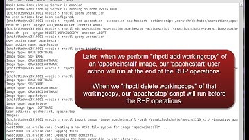 RHP: Install and start Apache using custom useractions