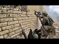 Combat gopro  wiping out russian spetsnaz team in cqb