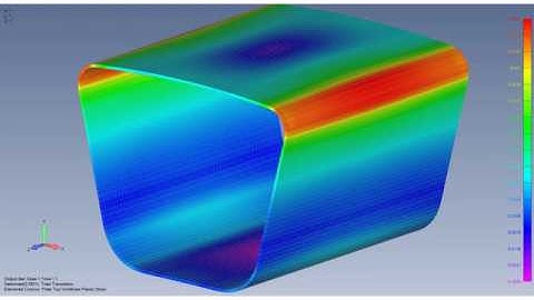 Femap SOL402 Hydroform