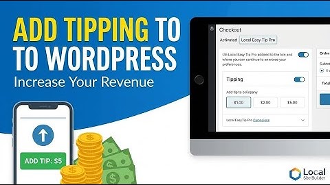 How to Add a Tip Button to WooCommerce Checkout (Local Easy Tip Plugin)
