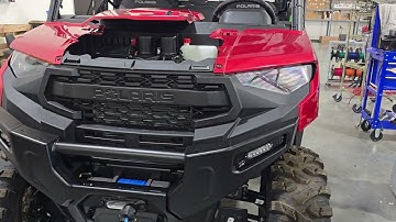 2025 Polaris Ranger Plug & Play Turnsignal Kit Front Bracket UPDATE for Face-lift