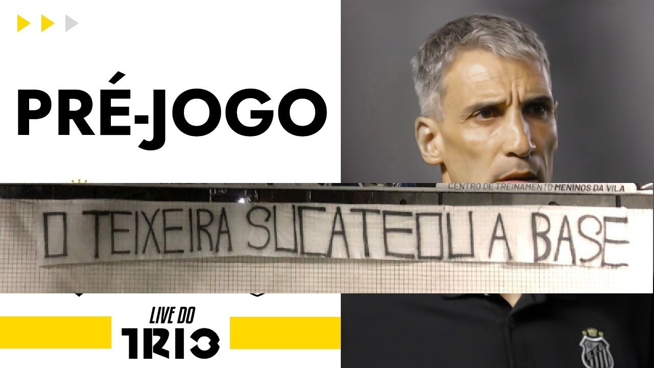 Live do Trio: MAIS PROTESTOS CONTRA TEIXEIRA! ELENCO PISTOLA! PATROCÍNIO ESTRANHO! TEM JOGO!