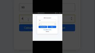 Build a BMI Calculator in React 🧮⚛️ | React Project for Beginners