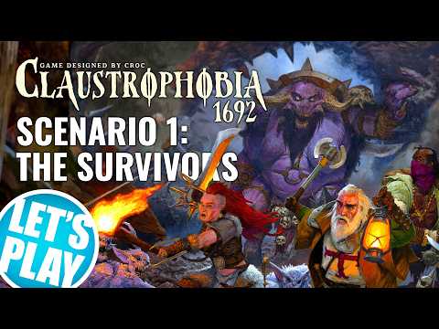 Claustrophobia 1692 Gameplay! The Legendary Dungeon Crawler Returns | Scenario One
