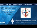 URC Harpenden 10:30 Sunday Service - 24th October 2021 - Songs of Praise
