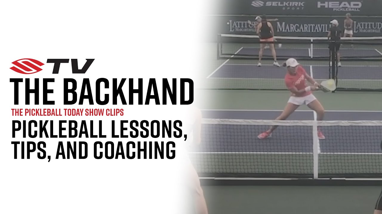 The Emergence of the Two Handed Backhand in Pickleball The Pickleball