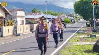 Simulasi Pengamanan Mako Polresta Tidore