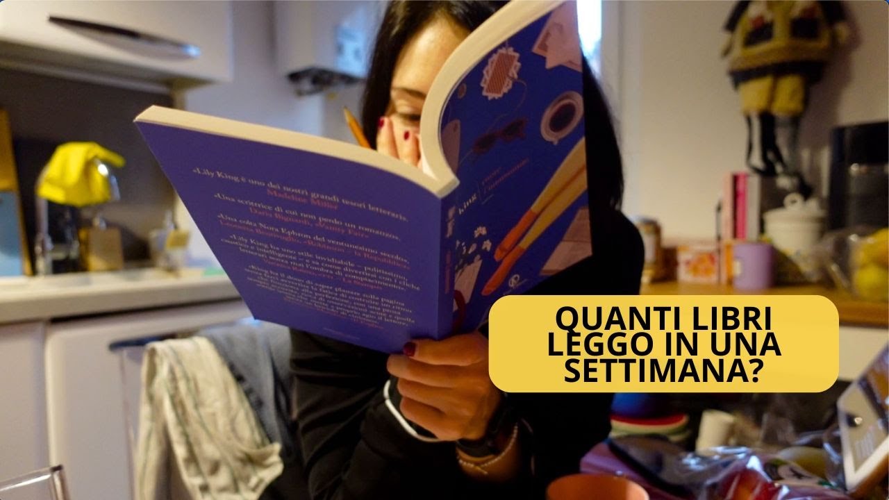 Quanti libri leggo in una settimana? - Weekly Reading Vlog