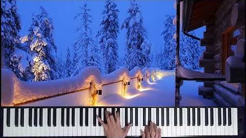 Vivaldi - Winter 2nd Movement Piano Transcription (Four Seasons)