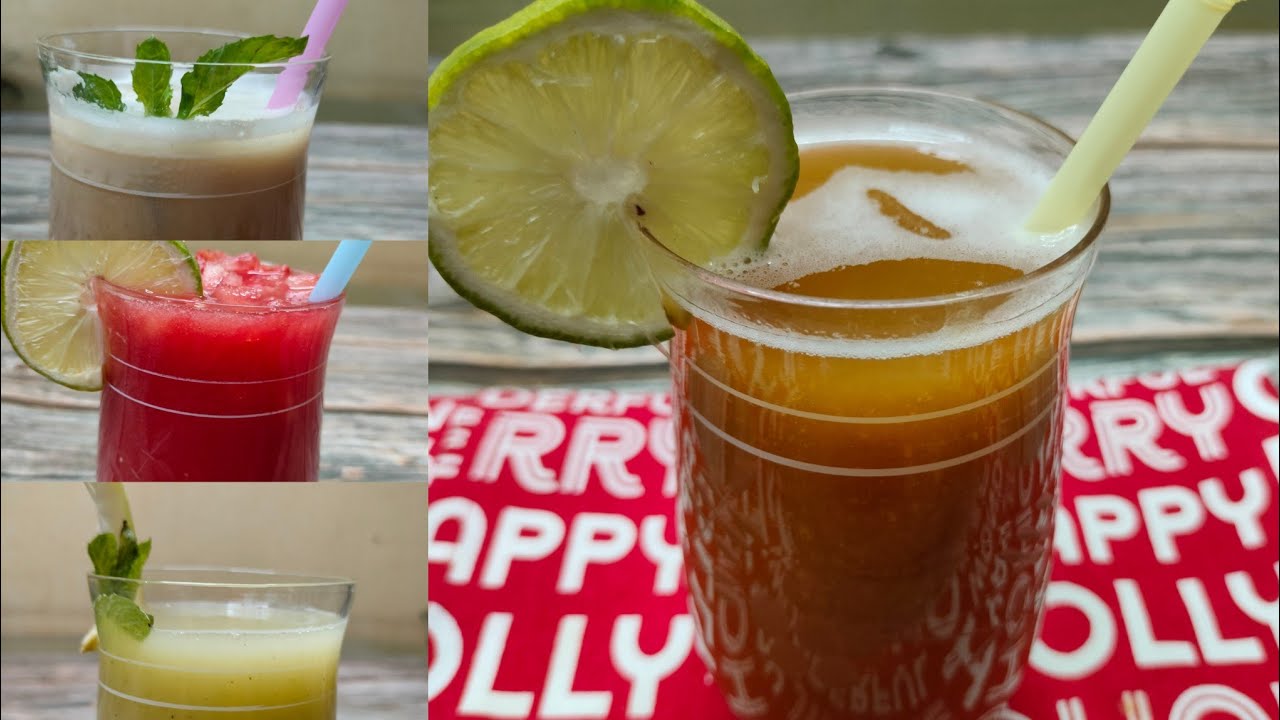 Summer Special Healthy Drink 3 Tasty Healthy Summer Drinks