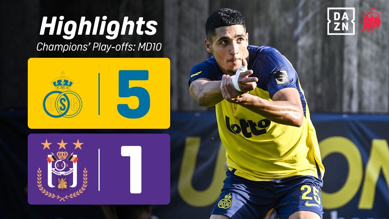 Union SG sluit het seizoen af met een zege in de Brusselse derby. 🟡🔵 | Union SG - RSC Anderlecht
